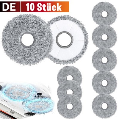 10 Stück Wischtücher für Ecovacs Deebot T30 Pro Omni/T50 Omni, Pro/Max,N30 X5.
