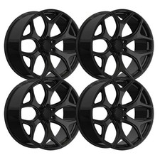 Set-4 Lux Replica F01 22x10 6x135 25mm Gloss Black Wheels Rims 22 Inch Set-4 Lux Replica F01 22x10 6x135 25mm Gloss Black Wheels Rims 22 Inch