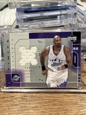 2002-03 Upper Deck Finite Karl Malone Elements Jerseys Game Worn FX929