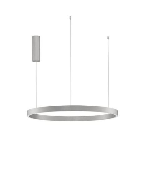 Nova Luce Pendelleuchte Elowen Silber GebüRstet HöHenverstellbar Dimmbar 3326-image