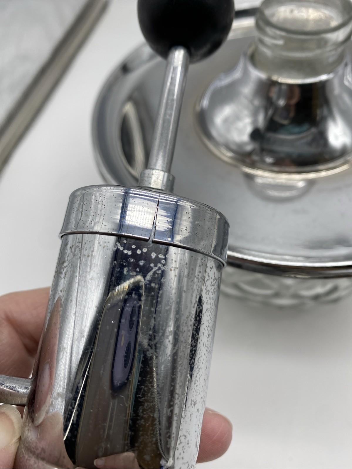 Park Sherman Pump Liquor Dispenser For Display Or Parts. Does Not Work