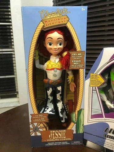 TOY STORY SHERIFF WOODY JESSIE DOLL KIDS CHILDS SOFT TALKING FIGURES TOY GIFT - Picture 11 of 13