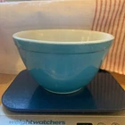 Vintage Blue Pyrex 3 Cup Bowl Made In USA, Lovely Classic Color! #401