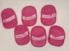 Makeup Eraser Reusable Washable Remover Cloth Pink 6-Count