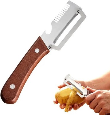 NEW 3 in 1 Multi-Functional Vegetable Peeler for Kitchen Stainless Steel Peeler