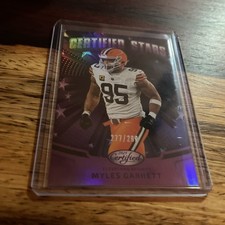 2025 Panini Certified - Certified Stars Myles Garrett  Mirror Purple /299