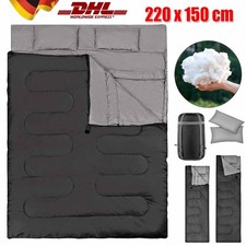 2in1 Schlafsack Camping Schlafsack Winter Sch...