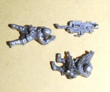 Warhammer 40k - Imperial Guard - Steel Legion - Classic Heavy Bolter Team