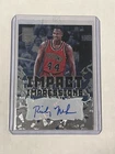 2021-22 Panini Elite Basketball IMPACT IMPRESSIONS Pistons Rick Mahorn Autograph