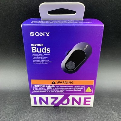 Sony INZONE WF-G700N Buds Truly Wireless Noise Cancelling Gaming Earbuds Black