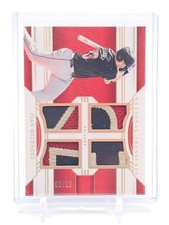 IVAN MELENDEZ 2024 NATIONAL TREASURES QUAD PATCH GOLD /10 DIAMONDBACKS Q5194