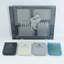 Playstation 1 FINAL FANTASY VIII 8 Memory Card Case 4 Storage Sony PS1 5261