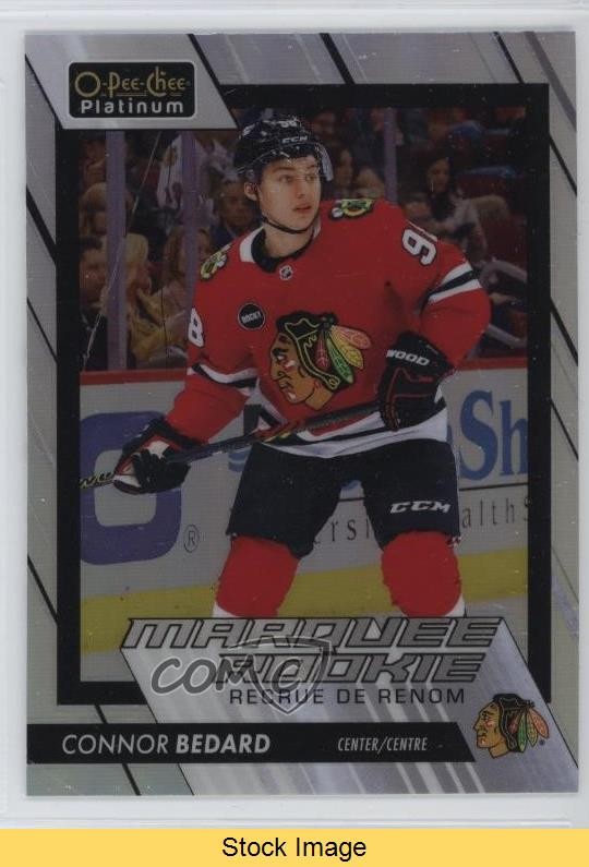2023-24 O-Pee-Chee Platinum Rainbow Connor Bedard #201 Rookie RC READ 5b7