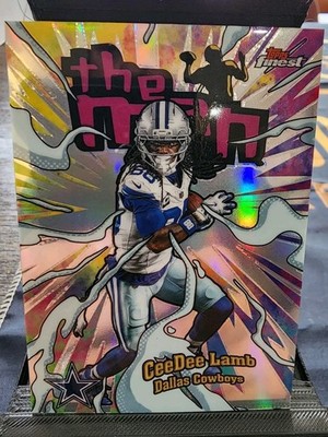 2025 Topps Finest CeeDee Lamb Dallas Cowboys The Man Insert #TM-14 NFL