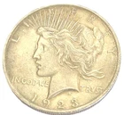 1923 peace dollar XF condition  #130
