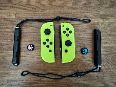 Nintendo Switch Joy-Con Paar Neon Gelb | Original |