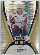 2025-26 Allure Ethen Frank RC #135 Capitals Gold Glitter Bomb SN# /199