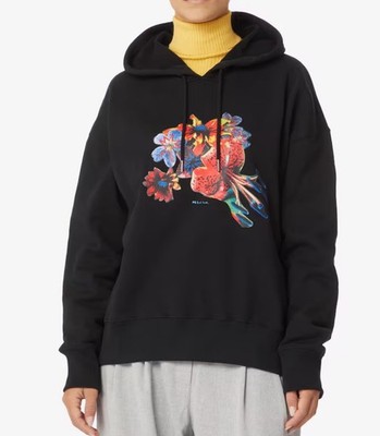 PS Paul Smith UVP 185  Hawaii Baumwolle Hoodie M Neu Mit Etikett Original