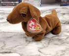 Original Ty Beanie Baby WEENIE the WEENER DOG RARE Collectors Item/vintage