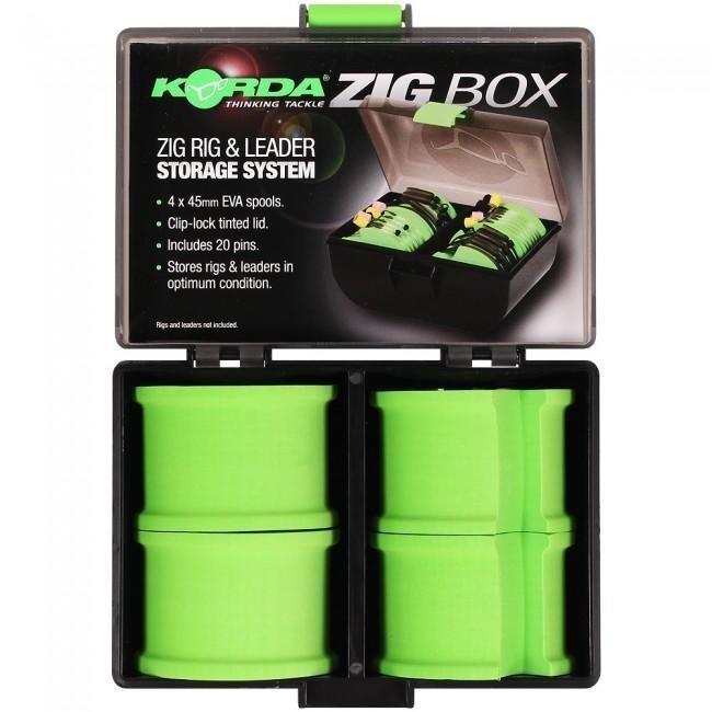 Korda Zig Box Aufwickler Vorfachaufwickler für Karpfenrigs Zig Rigs uvm.