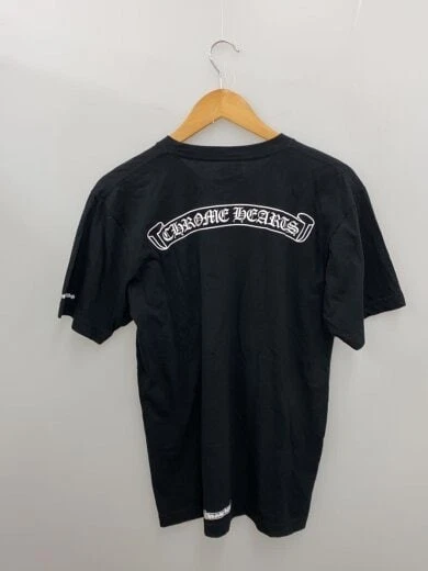 CHROME HEARTS CUORI CROMATI T shirt M cotone BLK plain 