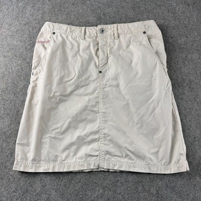 Peak Performance Skirt Womens Large Beige Cotton Outdoor Utility Technical