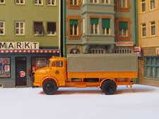 Brekina Mercedes-Benz L 322 Pritsche / Plane LKW