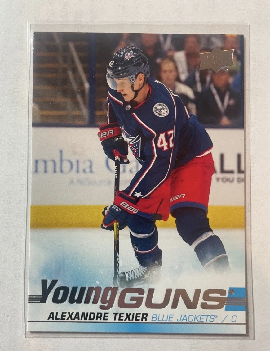 Alexandre Texier 2019-20 Upper Deck Series 1 Young Guns Rookie #225 Habs