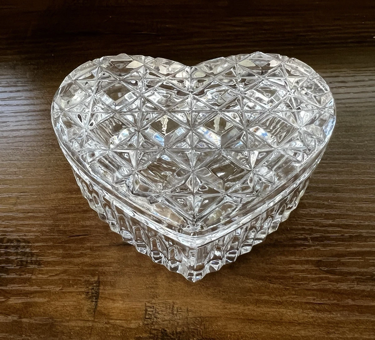 Glass Heart Décor Boxes, Jars & Tins for sale - eBay