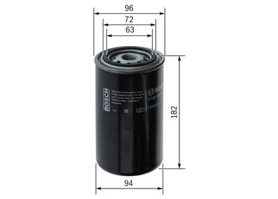 Bosch F 026 402 790 Kraftstofffilter-image