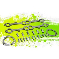 For 67-86 Chevy Gmc Ck Pickup Suburban Sbc Exhaust Header Gasket Set 83 84 85 For 67-86 Chevy Gmc Ck Pickup Suburban Sbc Exhaust Header Gasket Set 83 84 85