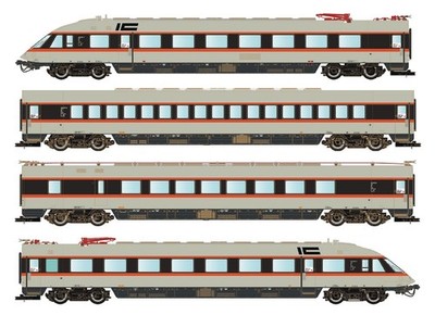 LS Models 16002 DC  Elektrotriebzug BR 403  IC 4-teilig DC MTC21 H0 1:87