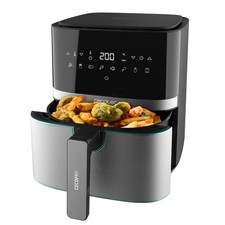 Airfryer Cecofry Full Inox Pro 5500. Friteuse sans Huile 5,5 L,1600 W, Diétét...