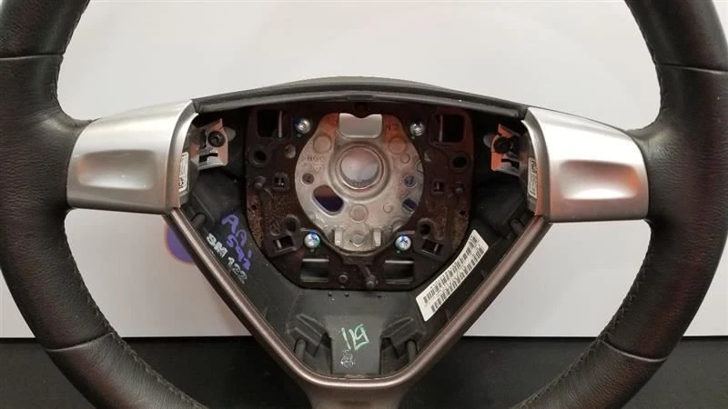 08 PORSCHE CAYMAN S STEERING WHEEL BLACK LEATHER - Image 3 of 4