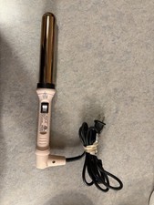 L'ANGE Titanium Hair Curling Wand HT015B 1.25" 32mm Lange Iron 45 Watt Pink