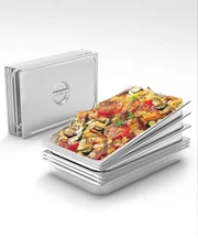 EcoExplorer 6 Pack Hotel Pans2.5" Deep Full Size Steam Table PansFull Size Fo...