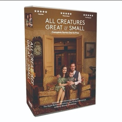 All Creatures Great and Small Season 1-5 DVD 10-Disc English Brand New Sealed