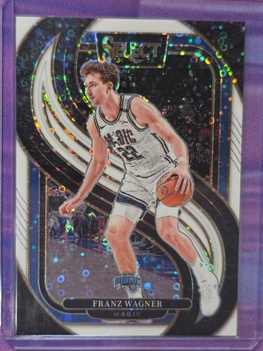 2024-25 Panini Select Premier Level Franz Wagner #157 White Disco Prizm /75