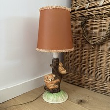 Vintage Table Lamp Ceramic Koala Brentleigh With Shade Kitsch Retro