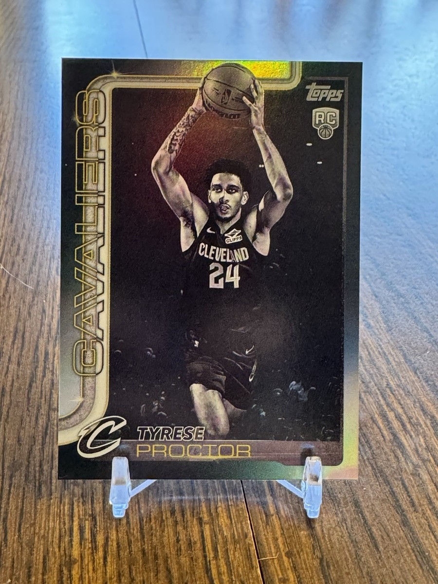 2025-26 Topps Black Friday Tyrese Proctor Blackout #250 RC 