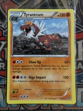 Tyrantrum 62/111 Non Holo Rare XY Furious Fists Near Mint Pokemon