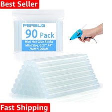 90 PCS High Transparency Glue Gun Sticks for Versatile Crafting & Repairs 0.16 per gallon