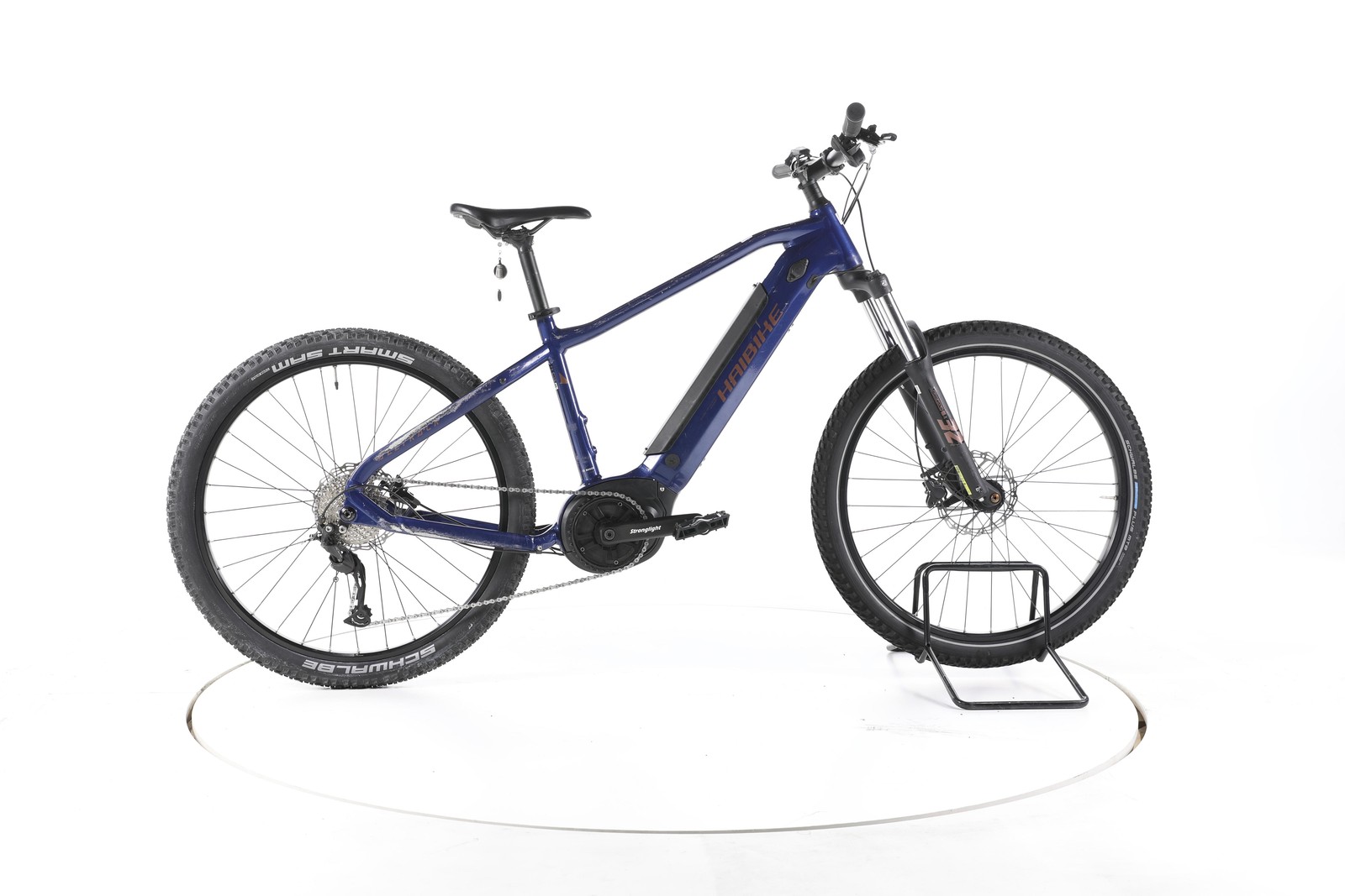 Haibike AllTrack 4 VTT électrique semi-rigide Bosch Batterie 500Wh 27,5" bleu