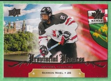 2018 Upper Deck Team Canada Juniors Provincial Prowess #PP-6 Serron Noel (PRC)