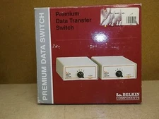 NEW Belkin F1A015 Premium Data Transfer Switch *FREE SHIPPING*