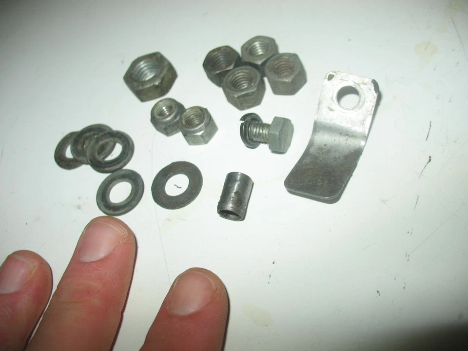 ENGINE NUTS PARTS LOT 1973 OSSA MAR MICK ANDREWS REPLICA 250 TRIALS 72 73 74 - Image 2 of 3