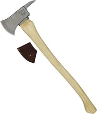 Hardcore Hammers Pioneer TR Axe 9" 4140 Steel Head American Hickory Handle