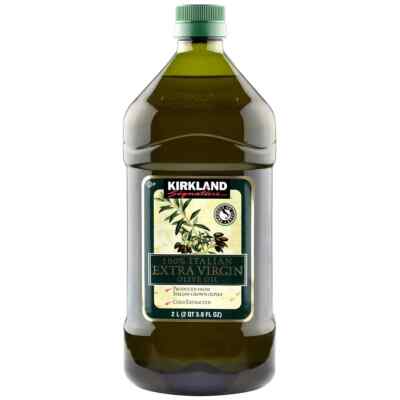 Kirkland Extra Virgin Italian Olive Oil, 2 Liters Cooking Food Healthy Eatery