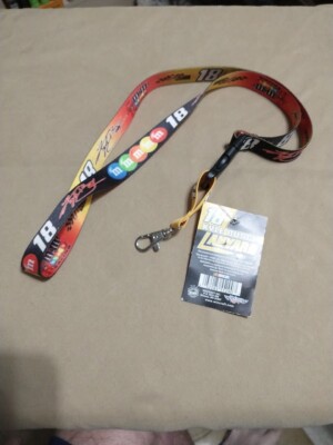NASACR - Kyle Busch #18 - Double Sided Lanyard - ID Holder, Keys, Etc.