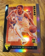 2021 Chronicles Flux Draft Picks Davion Mitchell Bronze Prizm RC Baylor Kings